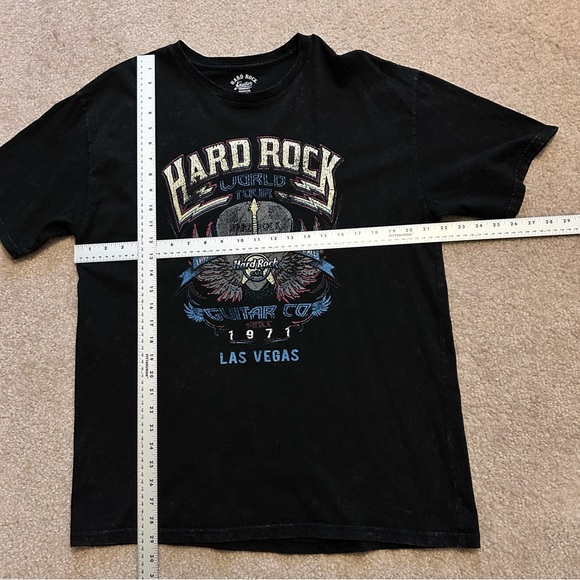 Hard Rock Cafe Las Vegas Graphic Short Sleeve Tee - Picture 6 of 7